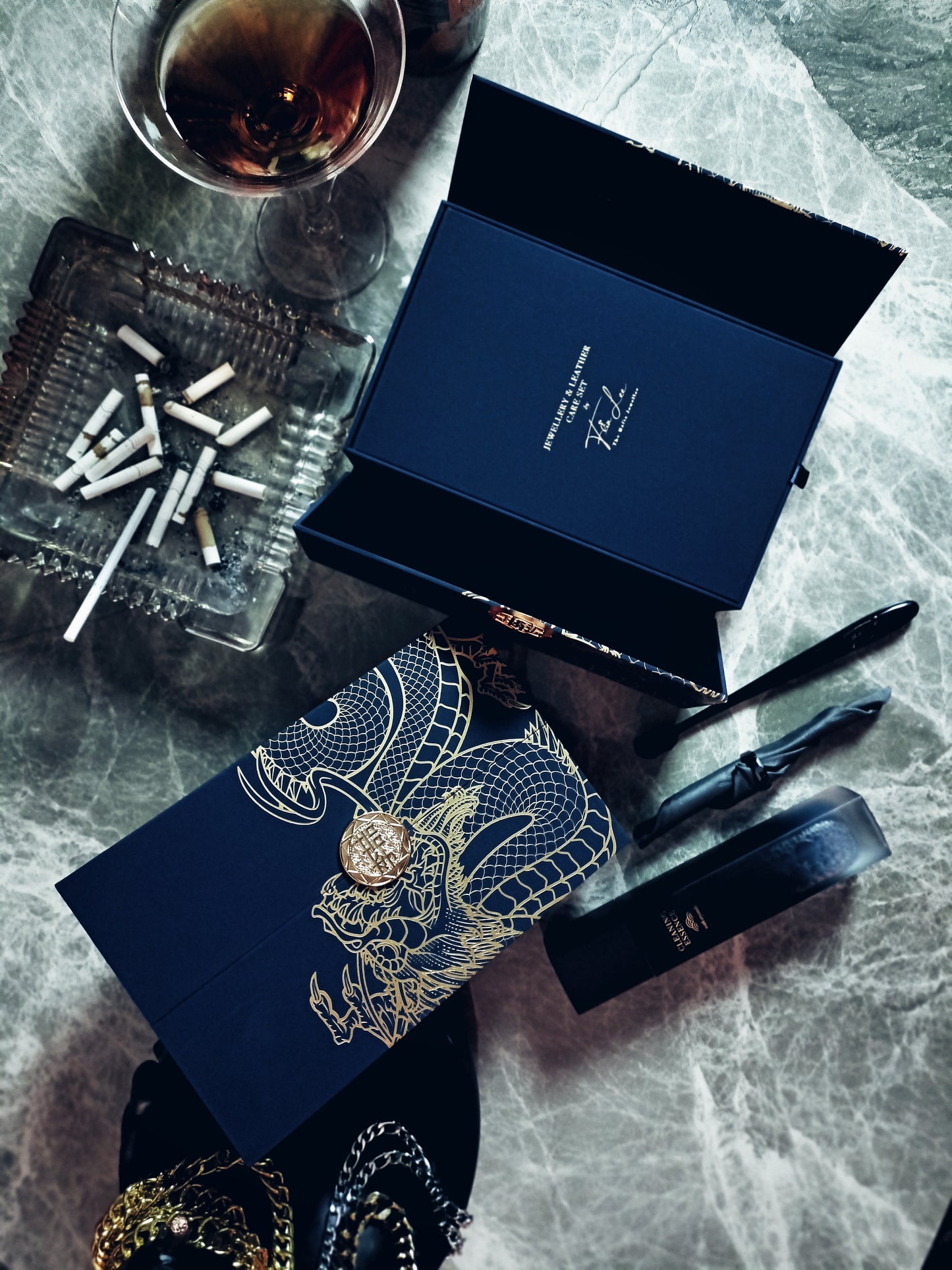 JEWELLERY AND LEATHER CARE SET