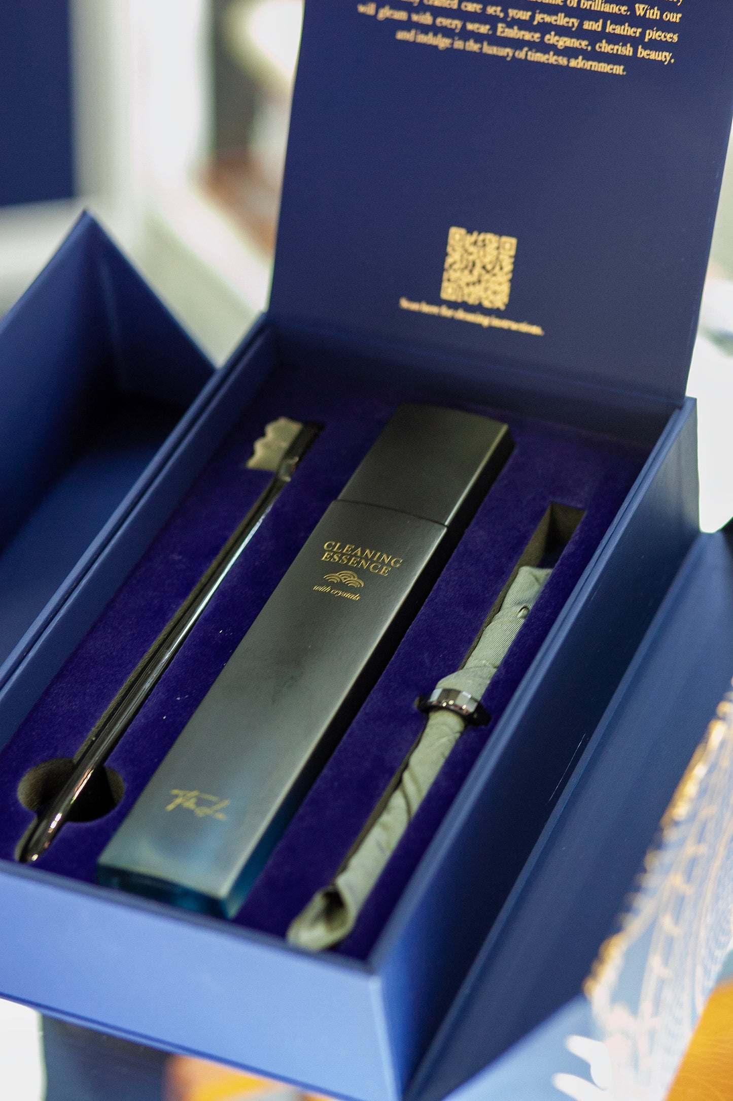 JEWELLERY AND LEATHER CARE SET